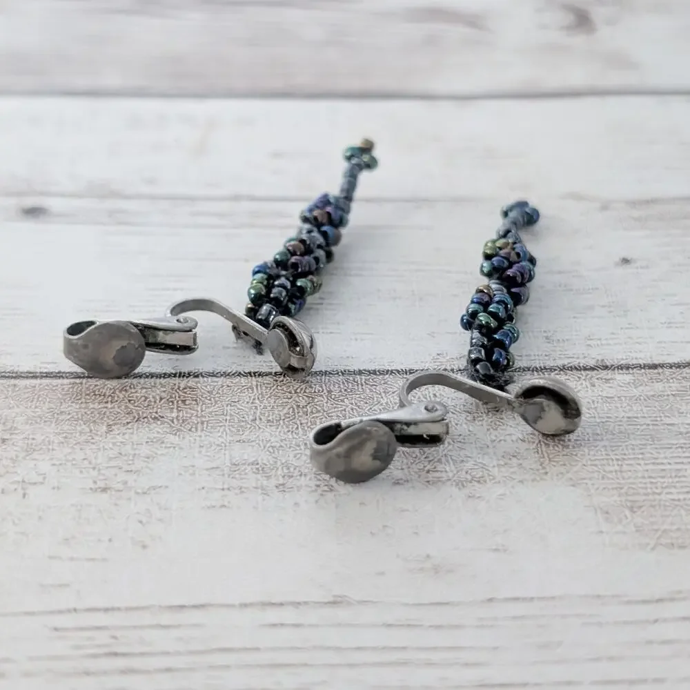 Vintage clip earrings